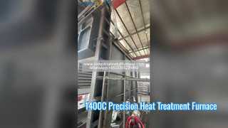 1400°C পর্যন্ত যথার্থ তাপমাত্রা নিয়ন্ত্রণ: রেজিস্ট্যান্স হিটিং বগি হার্থ ফার্নেস
