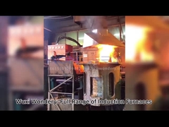 অ্যালুমিনিয়াম শেল মিডিয়াম ফ্রিকোয়েন্সি ইন্ডাকশন মেল্টিং ফার্নেস সর্বোচ্চ 1900 ডিগ্রি সেলসিয়াস