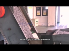 রেজিস্ট্যান্স হিট ট্রিটমেন্ট ফার্নেস রোলার সাপোর্ট মেশ বেল্ট 3 ফেজ 1000kg/H