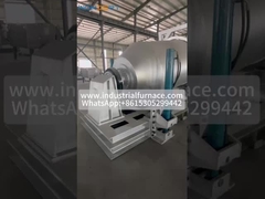 গ্যাস চালিত 2 টন অ্যালুমিনিয়াম গলানোর চুলা