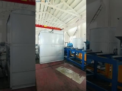 উপরের দিকে তামার রড কাস্টিং মেশিন ইন্ডাকশন গলানোর চুলা