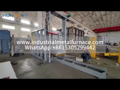 সর্বোচ্চ 1250 ডিগ্রী বৈদ্যুতিক প্রতিরোধের গাড়ির তল তাপ চিকিত্সা চুলা