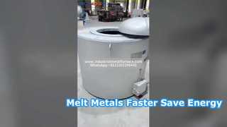 বৈদ্যুতিক প্রতিরোধের তাপীকরণ অ লৌহঘটিত ধাতু গলিত চুল্লি – উচ্চ দক্ষতা