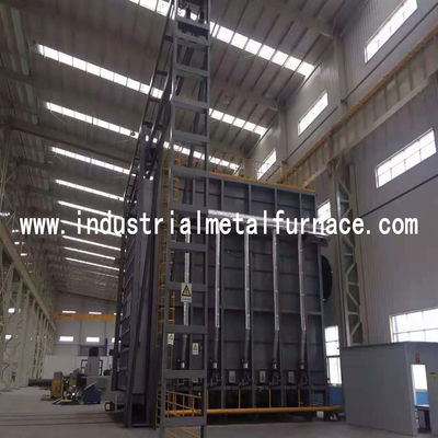 গুণ  Gas-Fired Bogie Hearth Furnace Car Bottom Furnace 7000x4000x3000mm 1100℃ Heat Treatment কারখানা