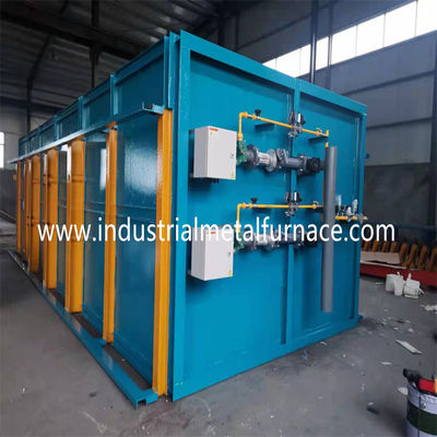 গুণ  LNG Industrial Hot Dip Galvanizing Furnace Gas Fired Heat Treatment Furnace কারখানা