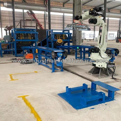 কেনা সিমেন্স রোবট 1200 মিমি সহ 6.5 কেজি স্বয়ংক্রিয় অ্যালুমিনিয়াম ইনগট স্ট্যাকিং মেশিন অনলাইনে উৎপাদন