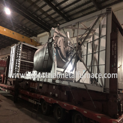কেনা অ্যালুমিনিয়াম স্বয়ংক্রিয় পিএলসি ধাতু গলন চুলা / গ্যাস গলন চুলা প্রতি মিনিটে ঘূর্ণন গতি 10-12M online manufacture