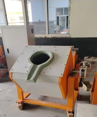 কেনা WDL-DM-1000 300KG IGBT অ্যালুমিনিয়াম ইন্ডাকশন ধাতু গলন চুলা online manufacture