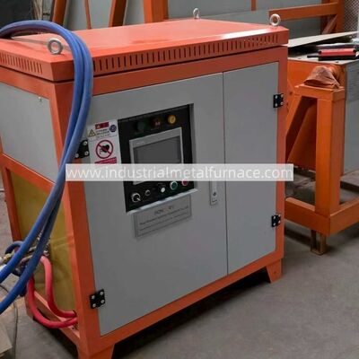 কেনা IGBT Medium Frequency Induction Steel Melting Furnace 120KW 150kg Hydraulic Tilting System For Steel & Iron Casting online manufacture