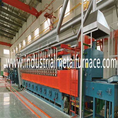 কেনা Chain Conveyor Stabilizing Rod Tempering Furnace Natural Gas Fired 150 Pcs/ H online manufacture