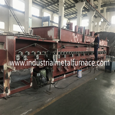 ফাস্টেনার বোল্ট বাদামের জন্য 750kg/ঘন্টা একটানা গ্যাস মেশ বেল্ট হিট ট্রিটমেন্ট ফার্নেস