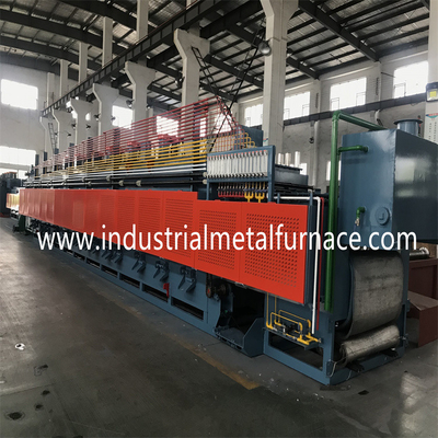 350kg/ঘন্টা বৈদ্যুতিক প্রতিরোধের জাল বেল্ট চুল্লি স্ব-ট্যাপিং স্ক্রু জন্য তাপ চিকিত্সা