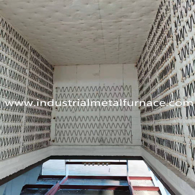 ইন্ডাস্ট্রিয়াল ইলেকট্রিক রেজিস্ট্যান্স 70KW হিট ট্রিটমেন্ট কার বটম ফার্নেস বগি হার্থ ফার্নেস