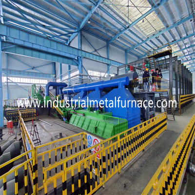 220V 50mm হট ডিপ গ্যালভানাইজিং ফার্নেস গ্যাস ইন্ডাস্ট্রিয়াল হিট ট্রিট ওভেন