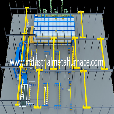 500KW জিঙ্ক ইন্ডাস্ট্রিয়াল হিট ট্রিট ওভেন XG 08 জিঙ্ক হট ডিপ গ্যালভানাইজিং কেটল