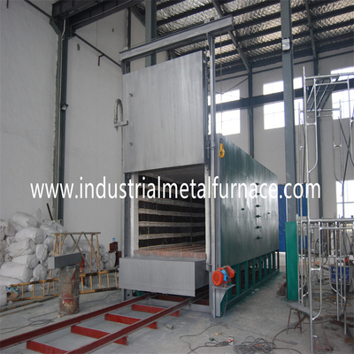 ট্রলি টাইপ কার বটম 900KW রোটারি হার্থ বগি টাইপ হিট ট্রিটমেন্ট ফার্নেস 4000kg