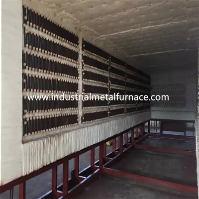 1250℃ বৈদ্যুতিক গাড়ির নিচের চুল্লি 3000×1000×1000mm স্বাধীন তাপমাত্রা নিয়ন্ত্রণ