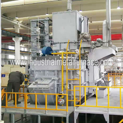 250kg/H ঘনঘন গ্যাস চালিত ইন্ডাস্ট্রিয়াল অ্যালুমিনিয়াম মেল্টিং ফার্নেস, অ্যালুমিনিয়াম স্ক্র্যাপ মেল্টিং ফার্নেস