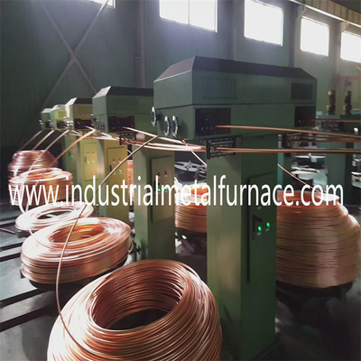ব্রাস এবং লাল তামার গলন প্রক্রিয়া জন্য 400KW টিল্টিং ইন্ডাকশন ফার্নেস