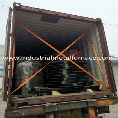 ব্রাস এবং লাল তামার গলন প্রক্রিয়া জন্য 400KW টিল্টিং ইন্ডাকশন ফার্নেস
