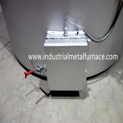 100 কেজি লোহা ইস্পাত শিল্প অ্যালুমিনিয়াম গলিত চুল্লি