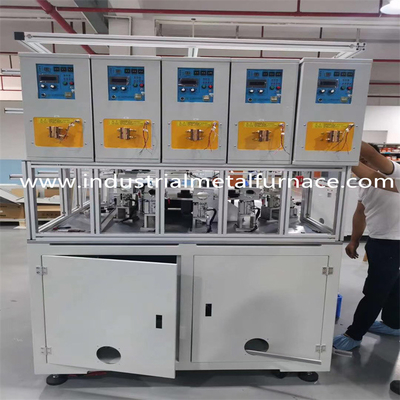 20KHZ সিলভার টিল্টিং ক্রুসিবল ইন্ডাকশন ইন্ডাস্ট্রিয়াল মেটাল মেলটিং ফার্নেস 15 থেকে 160 কিলোওয়াট