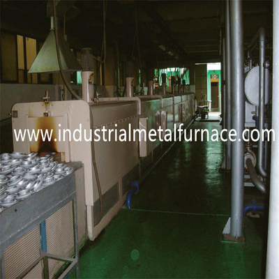 300kg/H থেকে 800kg/H মেশ বেল্ট পরিবাহক অ্যালুমিনিয়াম খাদ গলিত চুল্লি 600 ডিগ্রি