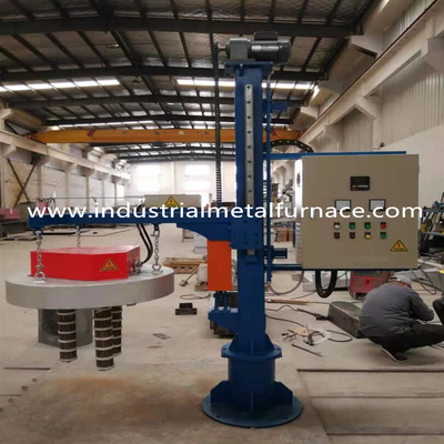 350kg 18KW অ্যালুমিনিয়াম হোল্ডিং ফার্নেস স্বয়ংক্রিয় বৈদ্যুতিক উল্লম্ব ল্যাডল প্রিহিটার CE