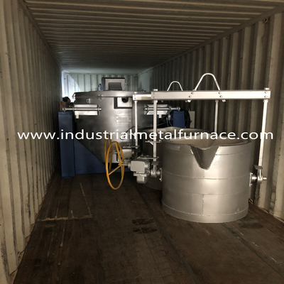 350kg 18KW অ্যালুমিনিয়াম হোল্ডিং ফার্নেস স্বয়ংক্রিয় বৈদ্যুতিক উল্লম্ব ল্যাডল প্রিহিটার CE